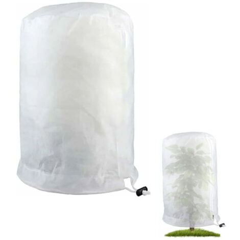 Housses d'hivernage non tissées pour plantes en pot – 140 x 200 cm – Protection anti-gel efficace et respirante (1/4)