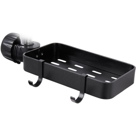 Porte-savon télescopique pour douche en acier inoxydable non poreux – 17,5 x 10,4 cm – 1 pièce