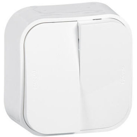 Profil double en PVC pour fenêtre à ouverture verticale – modèle ECO 54201, résistant et isolant, livré à l’unité (1/3)