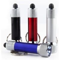 10 Uds llavero linterna portátil Mini linterna llavero LED lámpara de llavero para senderismo Camping viajes