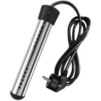 Calentador de agua eléctrico de voltaje sumergible de 2000W, calentador de agua para piscina, calentador de agua portátil adecuado para cubos de estanques
