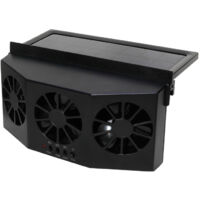 Ventilateur d'extraction de Voiture à énergie Solaire, Ventilateur de radiateur de Voiture, Ventilateur de radiateur d'échappement d'aérateur