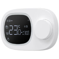 Thermostat de chaudière à gaz, thermostat WiFi thermostat de chaudière à eau à gaz thermostat de faible puissance téléphone portable télécommande intelligente