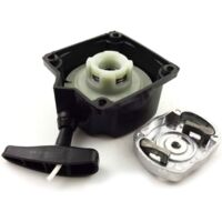Ersandy – Lanceur pour moteur thermique 49cc/52cc – Démarreur semi-automatique avec cloche d'entraînement – Pour débroussailleuses et tarières