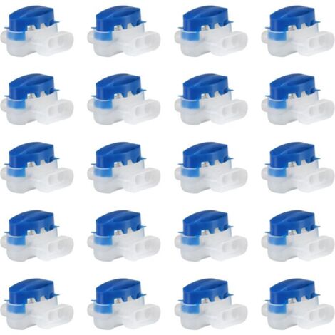 Ulisem Lot de 20 connecteurs de câbles remplis de résine pour robot tondeuse Automower (1/4)