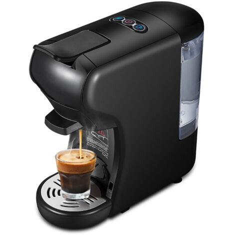 Ulisem Machine à café Expresso,Espresso,Cafetiere Italienne,Extraction froide/chaude, 4 en 1 à capsules multiple, en poudre,moulu (1/4)