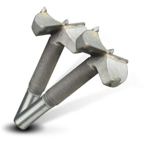 UlisemMeche a Bois, Diametre 70mm, Foret Fraise Carbure Pour Faconner Trou Travail du Bois, L'installation de Portes Sphériques Bois, Tiroirs, Plastique, Contreplaqué 2pc