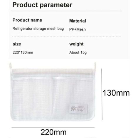 Sac De Rangement En Filet Suspendu Vert - Organisateur Vêtements Cosmétiques Shampoing - Gain De Place Portable