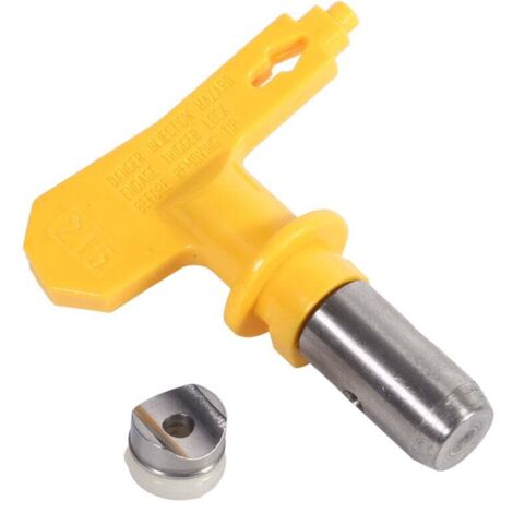 UlisemAccessoires de buse de pistolet pulvérisateur sans air réversible en acier au tungstène utiles pour la maison et le jardin 215 (1/4)