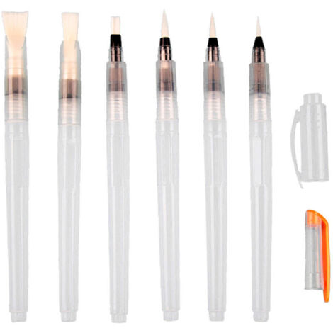 UlisemPeinture Pinceau Aquarelle Eau Pinceaux Pinceau Aquarelle Aquarelle Stylo Aquarelle Peinture Stylo Waterbrush Detail Peinture Set Brosses