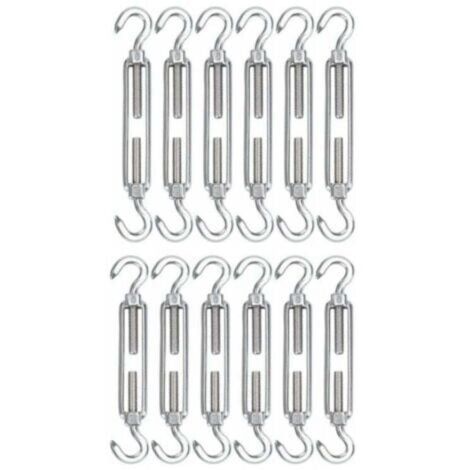 UlisemVoile d'ombrage triangulaire avec kit de fixation, 3 cordes, étanche, anti-UV et anti-UV, angle droit, pour terrasses extérieures (beige, 3 m4 m5 m) (1/5)