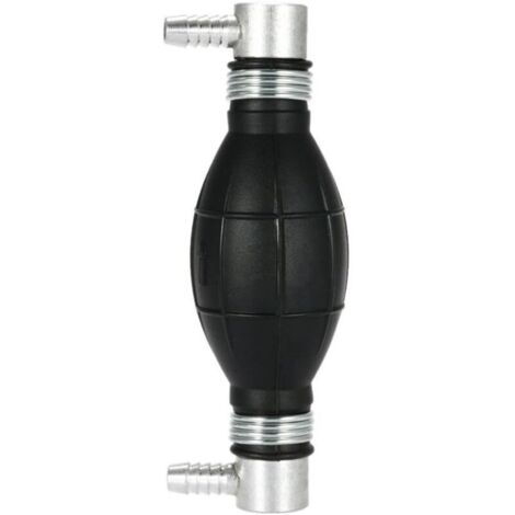 UlisemPompe à Main Essence en Caoutchouc - Poire d'Amorçage Carburant pour Voitures, Motos et Bateaux 10mm(Noir) (1/4)