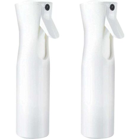 UlisemVaporisateur rechargeable visage coiffeur. Spray brumisateur à eau vide Bouteille mist Spray vide Rechargeable pour Nettoyage Vaporisateur Cheveux Produit Coiffure Falcon plante (300 ml (2 unité (1/4)
