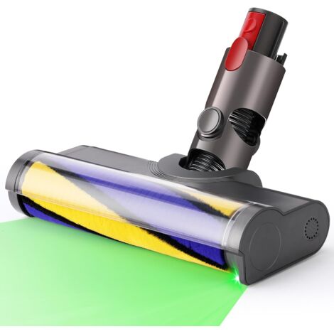 Ulisem Compatible Avec Aspirateur Dyson V7, V8, V10, V11,V15 Avec Lumières Avant Pour Révéler La Poussière Invisible, Pour Tapis, Parquet, Carrelage Et Sols Durs (1/5)