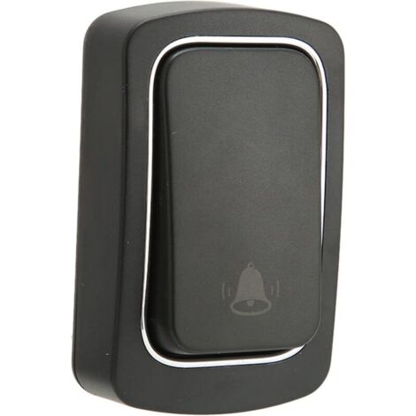 UlisemMini sonnette sans fil 1 pour 1, système domestique, sonnette d'allaitement, sans batterie, pour la maison, les appartements, les entreprises, les salles de classe (1/4)