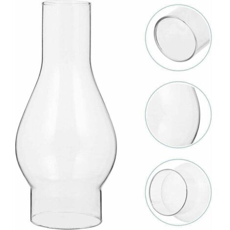 Abat-jour En Verre Dépoli Pour Lampe à Huile – Douille E27, Vintage