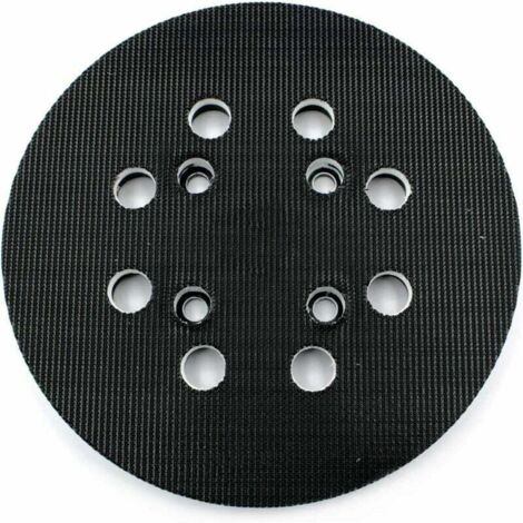 Plateau de ponçage pour Bosch (Ø 125 mm, dureté moyenne avec système accessoires pour ponceuse excentrique PEX 300/400 AE / 4000 AE / Advanced Orbit 18