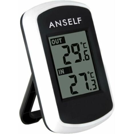 Ulisem Anself Lcd Thermomètre Digital Sans Fil Intérieur Et Extérieur (1/5)