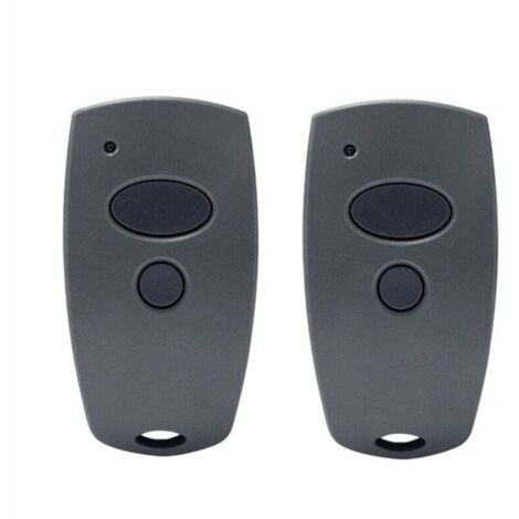 Lot de 2 émetteurs manuels 868,3 MHz pour porte de garage D302-868, D304-868, D384-868, D321-868, D323-868 (1/4)