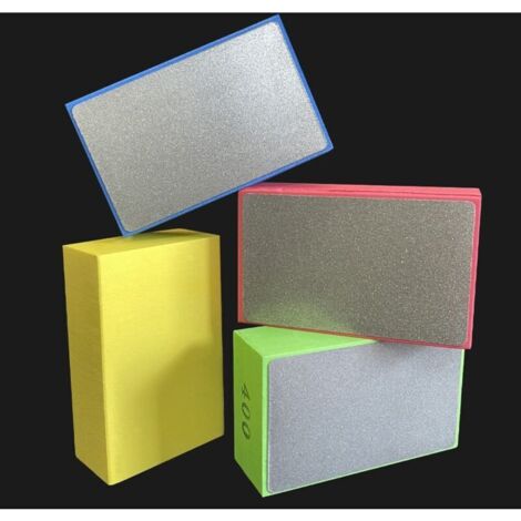 Kit 4 Tampons Diamantés Roxx Tools Pour Polissage Pierre, Marbre, Béton - Neuf