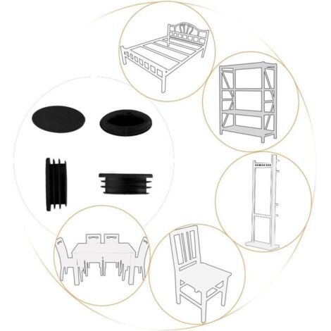 Set De Table En Plastique Rigide De Design Rectangulaire Bleu Haute Qu 4 Pieces