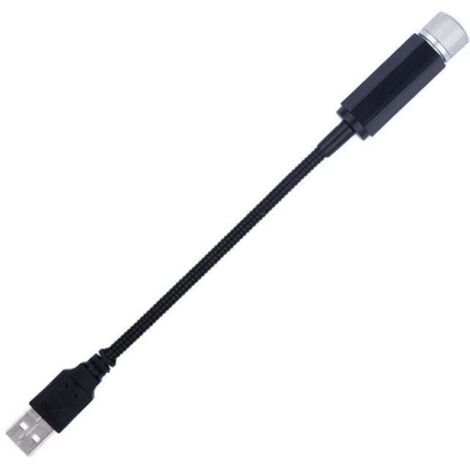 Lumière d'ambiance LED, éclairage de toit de voiture USB, lumière de ciel étoilé d'atmosphère de voiture multimode réglable, toit de voiture, lumière USB romantique de voiture/maison/fête (1/4)