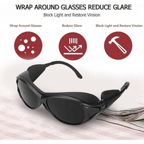 Lunettes De Protection Pour Bronzage & IPL - Anti-Buée, Filtre Lumière, Pour Solarium Et Épilation