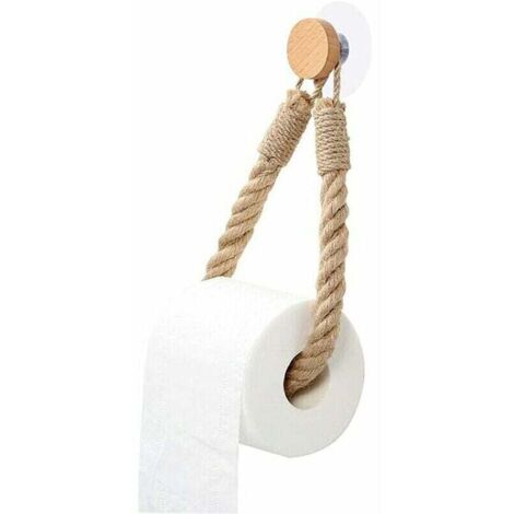 Ancien Papier Toilette Marron
