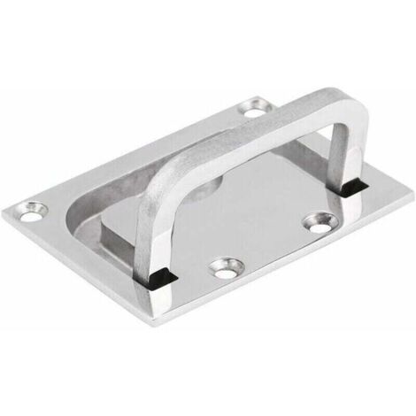 Boucle de plancher en acier inoxydable 316, boucle de pont marine, poignée de trappe, poignée de RV (7657mm) (1/4)