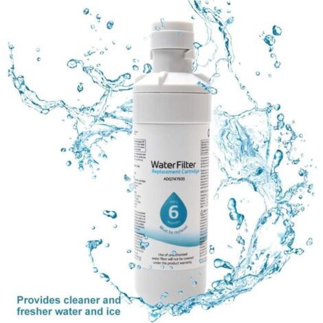 Fisher & Paykel 847200 Filtre à Eau Pour Réfrigérateur | Certifié Pour éliminer Les Produits Chimiques Et Les Contaminants De L'eau | Le Filtre à Eau Améliore La Qualité Et Le Goût