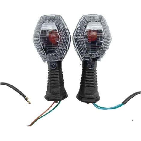 Convient pour moto Suzuki DL 1000 V-Strom DL 650 V-Strom clignotant modifié transparent long (ZD098)