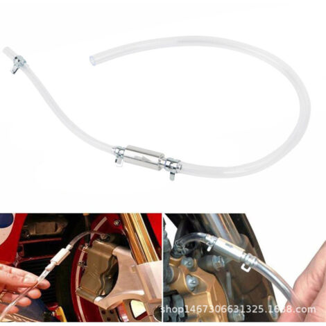 Tuyau de carburant moto Outil de ravitaillement en carburant moto Outil de vidange des freins hydrauliques Tuyau d'extracteur de clapet de non-retour (1/4)