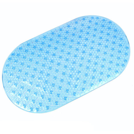 Tapis de Bain antidérapant Gloss 39x69 Bleu (1/4)