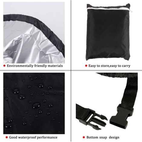 Tondeuse Autoportée Housse Imperméable Pour - Tissu Oxford, 145x85x98cm Housse Pour Tracteur Tondeuse Autoportée