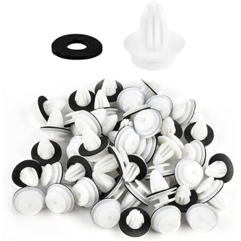 25 Pièces clips voiture,Clips de Fixation,Clip de Fixation de Voiture,Universal Retenue Vehicle Clips Rivets,Clips de Porte de Voiture Fixation,pour Auto Voitures Panneaux de Portes (1/4)