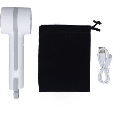 Ventilateur de refroidissement portable à semi-conducteur rechargeable par USB avec fonction de compression froide, idéal pour le camping, les voyages, l'extérieur et le bureau, blanc (1/4)
