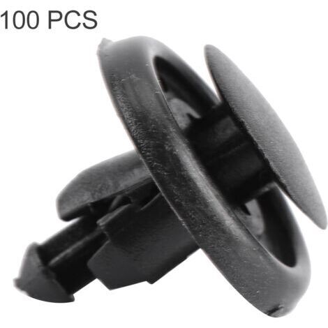 Clips de fixation de type poussoir pour pare-chocs, protection de capot et doublure de garde-boue Toyota 90467-07166 (100 pièces) (1/5)
