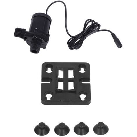 Pompe de surpression à moteur sans balais, faible bruit, 12 V CC, 30 W, débit de 800 l/h, hauteur de refoulement de 12 m, pour chauffage (1/5)