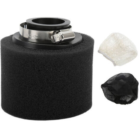 Éponge Filtre à Air 35mm/1.38 pouces Nettoyante Antipoussière pour Moto ATV 50cc‑200cc Noir Haute Filtration, Lavable, Améliore le Débit d'Air, Montage Universel (1/5)