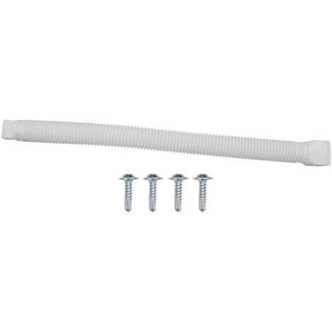 Extensions de Tuyau de Descente de Gouttière Rallonge de Tuyau de Descente Rétractable Rallonge de Tuyau de Descente Flexible Accessoires de Bec de Descente Fournitures de (Blanc) (1/5)