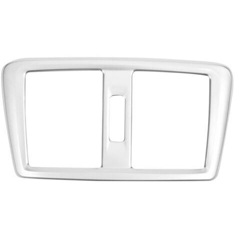 Garniture de sortie d'air arrière, cadre de ventilation portable et pratique, résistant à la décoloration, auto-adhésif et durable pour protéger contre la poussière et les rayures. (1/5)
