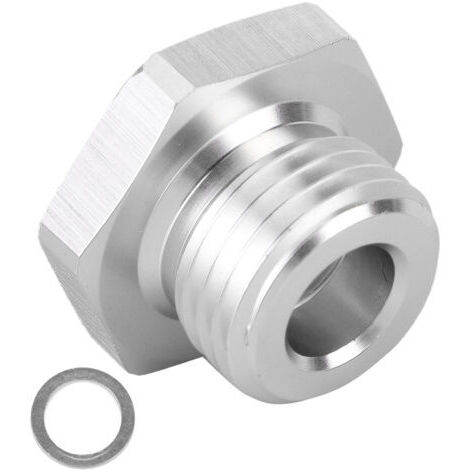 Adaptateur de capteur de pression d'huile M16x1,5 vers raccord en aluminium 1/8NPT pour moteur de la série LS (1/5)