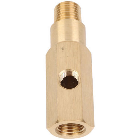 Adaptateur de jauge de pression d'huile 1/4 NPT laiton T pièce expéditeur adapté pour Ford Falcon BA BF FG - 4.0 et V8 (1/5)