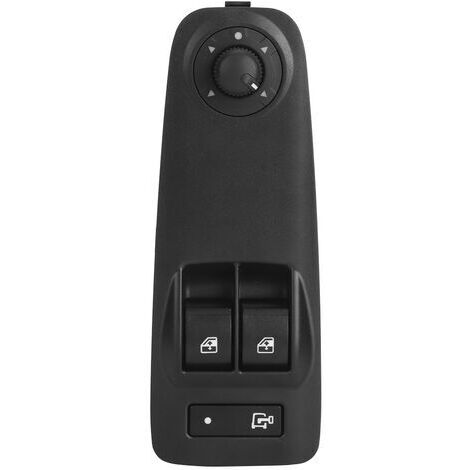 Power Master Window Switc, Interrupteur de lève-vitre électrique noir pour 735487419 6490.X9 (1/5)