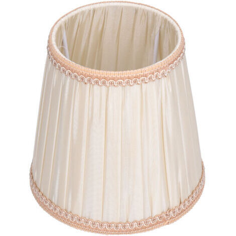 Abat-jour en tissu Meson, Installation moderne et Simple, pour lampes de Table à bougies, lustre en cristal E14 (1/5)