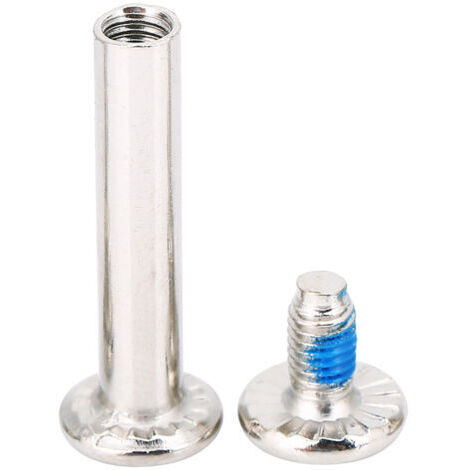 Lot de 10 vis de rechange pour patins à roues alignées, axes de roues, 31 mm (1/5)