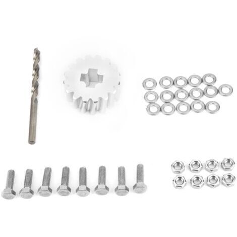 Kit de fixation pour support de roue de secours, robuste, fiable et stable, format compact, pratique et durable, en métal, pour Ford Galaxy et Seat Sharan. (1/5)
