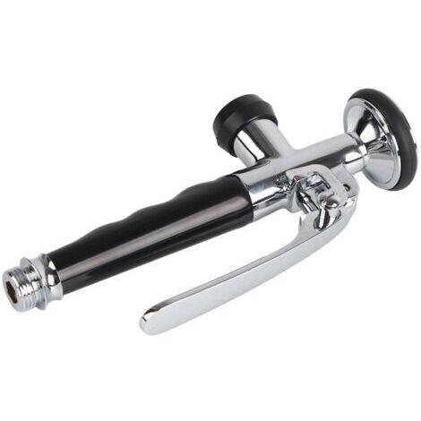 Robinet d'évier pivotant Pulvérisateur de pré-rinçage en laiton Tuyau en acier inoxydable Pression 12 kg Longueur 211 mm (1/5)