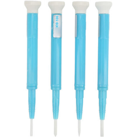 Jeu de 4 tournevis en céramique avec embouts de vissage cruciformes de 1,3 mm, 1,8 mm, 2,6 mm et 2 mm (1/5)