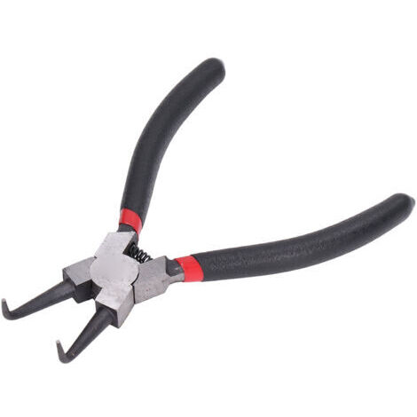 Pince à circlips incurvée interne en acier au carbone avec poignée d'immersion, 15 cm (6 po) (1/5)